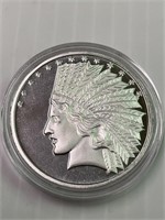 Indian Proof Like 1oz Silver Round