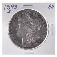 1898-s Morgan Silver Dollar (AU?)