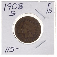 1908-s Indian Head Cent (Tougher Date)