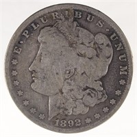 1892-s Morgan Silver Dollar (Tough Date)
