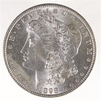 1898 Morgan Silver Dollar (CH BU - Clean Cheek)