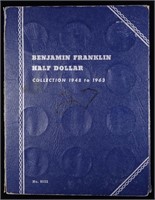 Franklin Half Dollars - Partial Collection (17)