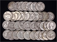 Washington Silver Quarters (37)