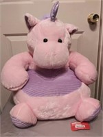 NEW Pink Unicorn Toddler Stuffed Chair