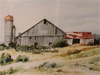 Robert Weaver Original Watercolour - Guelph Farm