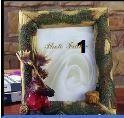 New 4x6 Fishing Moose Picture Frame
