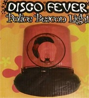 New Disco Fever Police Disco Light