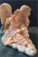 Detailed Vintage Porcelain Angel 5.5" by 7"