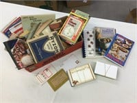 Vintage recipe books, recipe cards