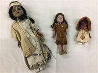 Vintage Indian dolls