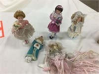 Five dolls