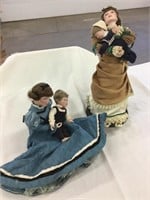 Mother dolls with sons