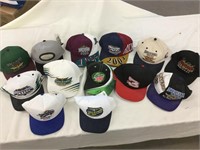 NASCAR hats some new with tags