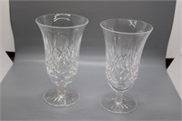 2 WATERFORD ICE TEA  STEM GLASSES