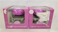 NEW Lighted Tripod Massagers - 2pk