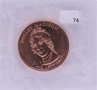 DOLLY MADISON MEDAL