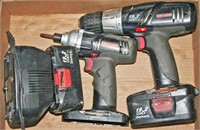 Craftsman Cordless Drills, Batteries, Charger