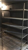 Amco metal storage shelving rack