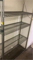 Metal storage rack