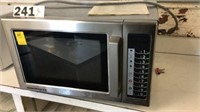 Commercial menu master microwave