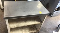 STAINLESS TOP PORTABLE CABINET