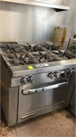 Southbend commercial gas stove and oven