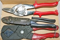 Wire Strippers, Blue Point Snips, Cutter