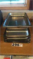 1/3 SIZE STAINLESS STEEL DROP IN BUFFET STYLE PANS