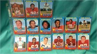 15 1973 Topps Football Card Lot