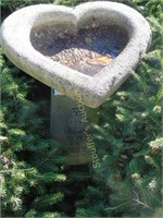 2 pc. Concrete Bird Bath 22"h