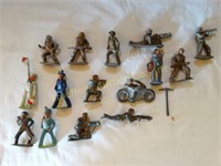 Antique Lead metal toy soldiers some marked