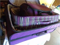 Atlantic Expanable Luggage 2 pc. (shows wear) &