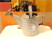Galvanized water sprinkling can
