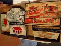 Plasticville & Mar Toys  Railroad kits