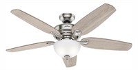 Hunter 54” Nickel Ceiling Fan