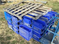 105 Blue Storage Boxes