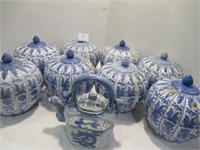 Oriental Ginger Jars 7"H / Small Tea Pot