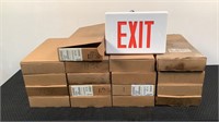 (17) Lightolier Emergency Exit Signs