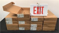 (17) Lightolier Emergency Exit Signs