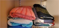 Beach towels shelf