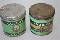 2 Ogden`s Tobacco Tins