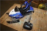 Polaris Remote Control Snowmobile, Needs Charger