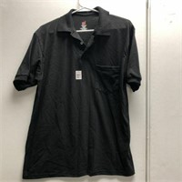 HANES MENS POLOSHIRT SIZE MEDIUM