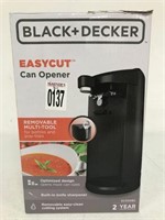 BLACK + DECKER EASY CUT CAN OPENER