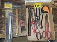 Lot of Hand Tools, Pliers, Mallets