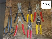 Lot of Tin Snips & Punches