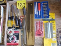 Box of Files & Chisels