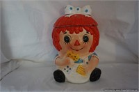 Raggedy Ann Cookie Jar