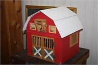 Kids Play Barn & Car, Removable Roof
