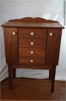 Solid Wood Sewing Cabinet